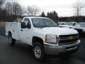 2012 Summit White Chevrolet Silverado 3500HD WT Regular Cab 4x4 Commercial  photo #4