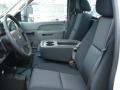 Summit White - Silverado 3500HD WT Regular Cab 4x4 Plow Truck Photo No. 11