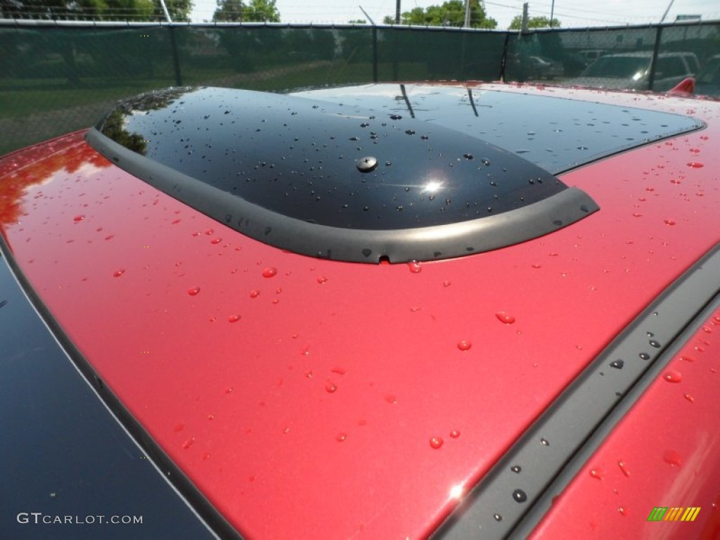 2012 Elantra Limited - Red Allure / Beige photo #13