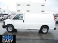 2012 Summit White Chevrolet Express 1500 Cargo Van  photo #1
