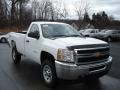 Summit White - Silverado 2500HD Work Truck Regular Cab 4x4 Photo No. 4