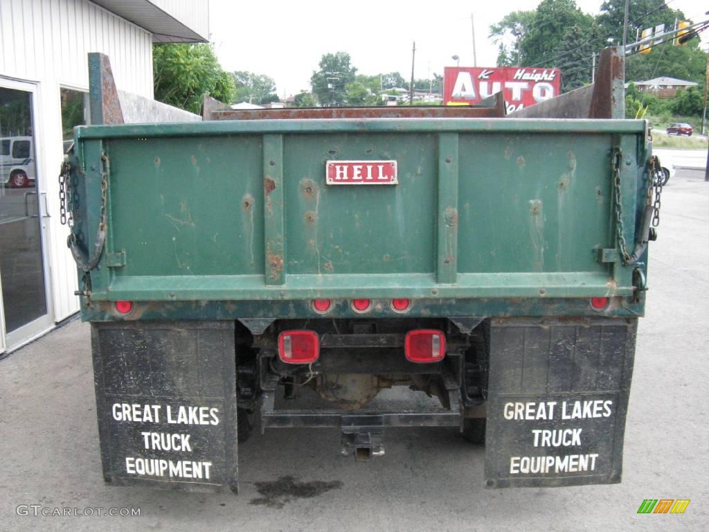 1995 C/K 3500 C3500 Cheyenne Regular Cab Dually Chassis - Emerald Green Metallic / Tan photo #5