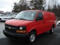 2012 Victory Red Chevrolet Express 2500 Cargo Van  photo #2