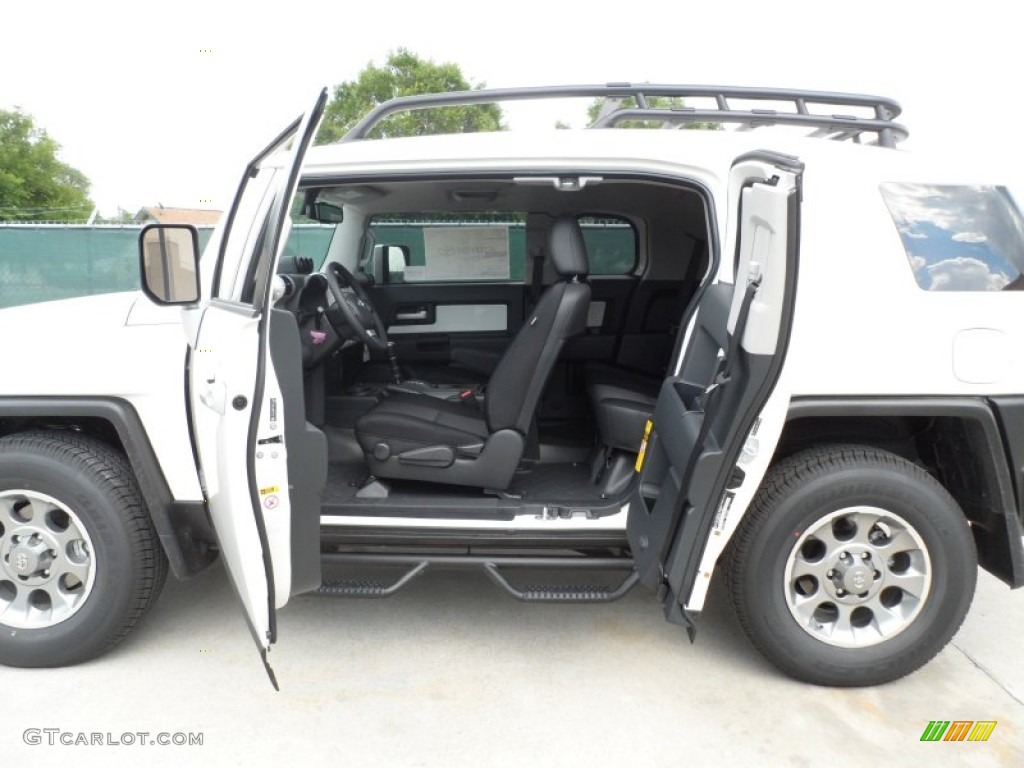 Dark Charcoal Interior 2012 Toyota FJ Cruiser Standard FJ Cruiser Model Photo #65250521