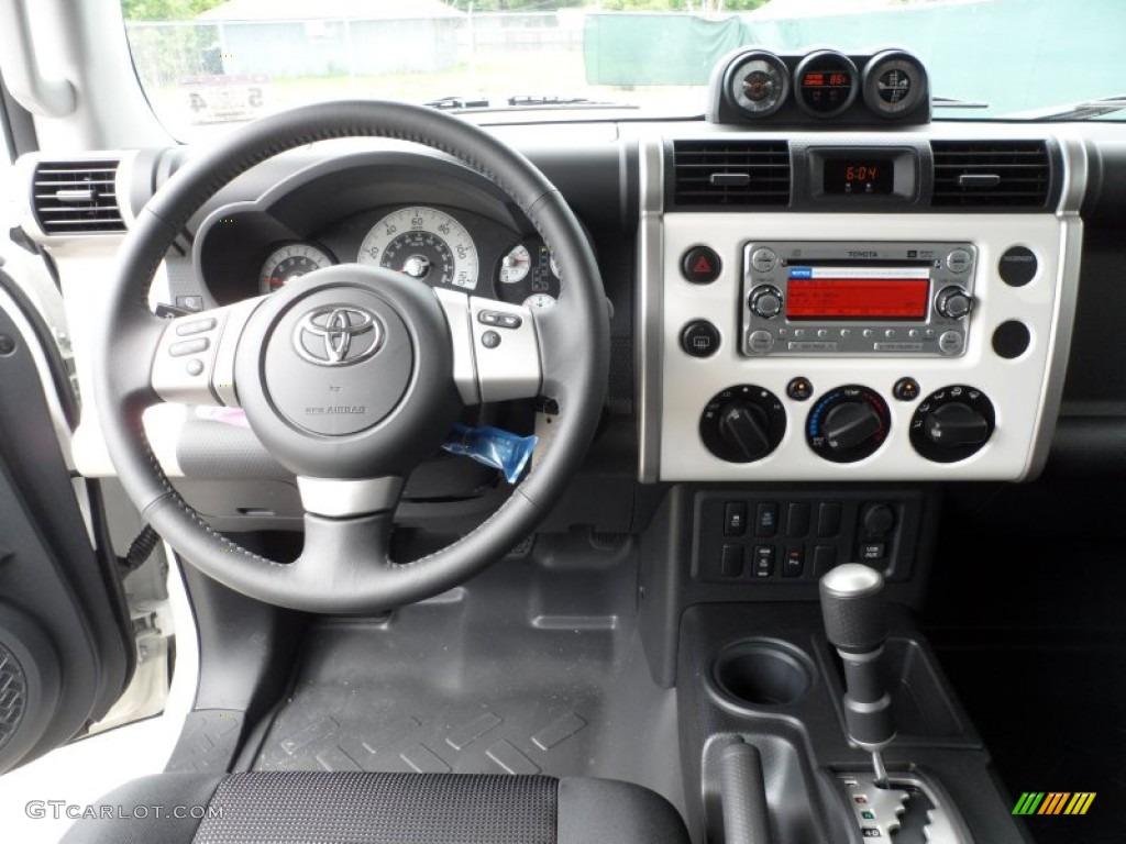 2012 Toyota FJ Cruiser Standard FJ Cruiser Model Dark Charcoal Dashboard Photo #65250563