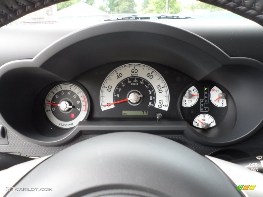 2012 Toyota FJ Cruiser Standard FJ Cruiser Model Gauges Photo #65250608