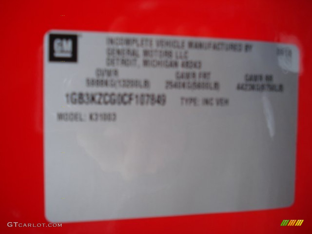 2012 Silverado 3500HD WT Regular Cab 4x4 Dump Truck - Victory Red / Dark Titanium photo #18