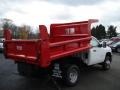 Summit White - Silverado 3500HD Regular Cab 4x4 Chassis Dump Truck Photo No. 6