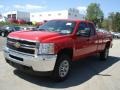 Victory Red - Silverado 3500HD Extended Cab 4x4 Photo No. 2