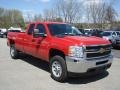 Victory Red - Silverado 3500HD Extended Cab 4x4 Photo No. 4