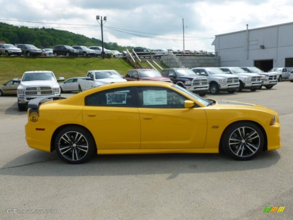 Stinger Yellow 2012 Dodge Charger SRT8 Super Bee Exterior Photo #65254153