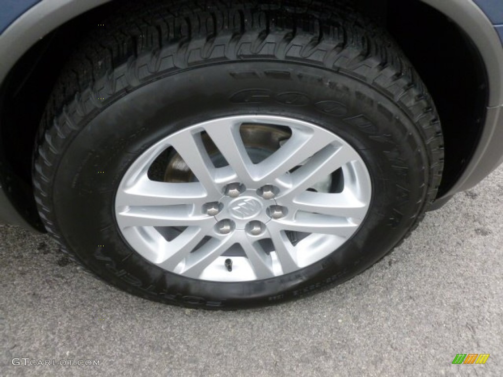 2012 Enclave AWD - Twilight Blue Metallic / Ebony photo #9