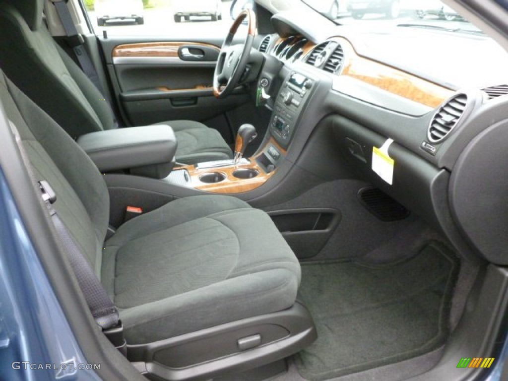 Ebony Interior 2012 Buick Enclave AWD Photo #65254682