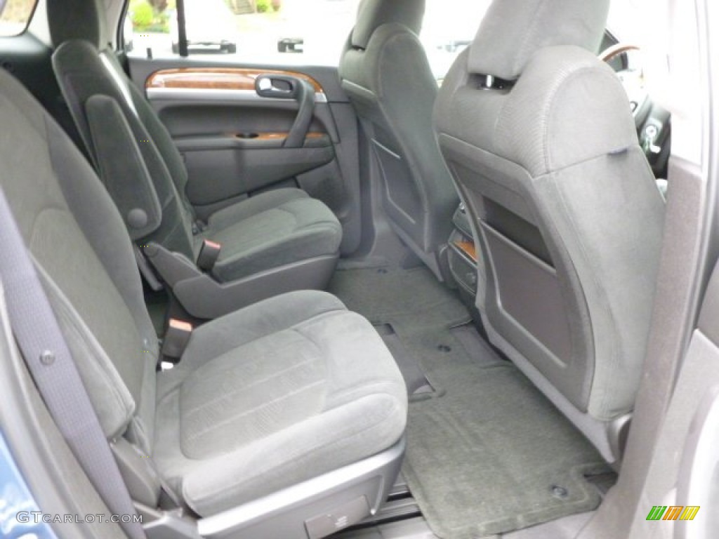 Ebony Interior 2012 Buick Enclave AWD Photo #65254698