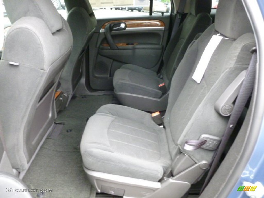 Ebony Interior 2012 Buick Enclave AWD Photo #65254715