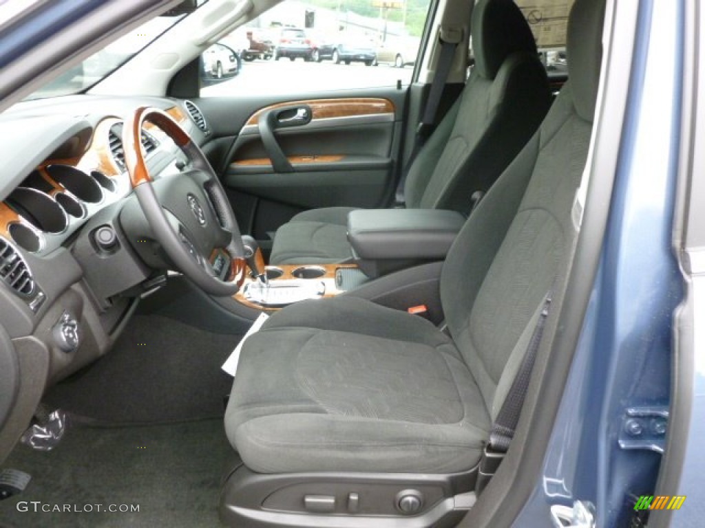 Ebony Interior 2012 Buick Enclave AWD Photo #65254733