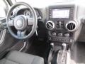 Black 2012 Jeep Wrangler Unlimited Sahara Mopar JK-8 Conversion 4x4 Interior Color