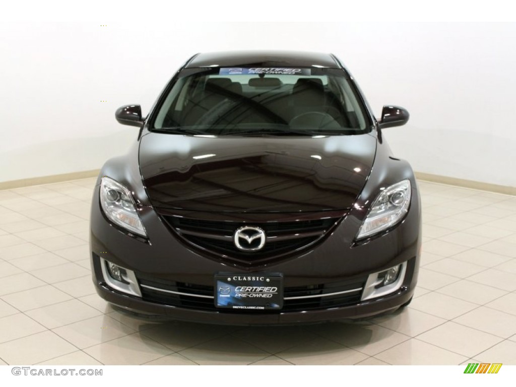 2010 MAZDA6 i Touring Sedan - Black Cherry Metallic / Black photo #2