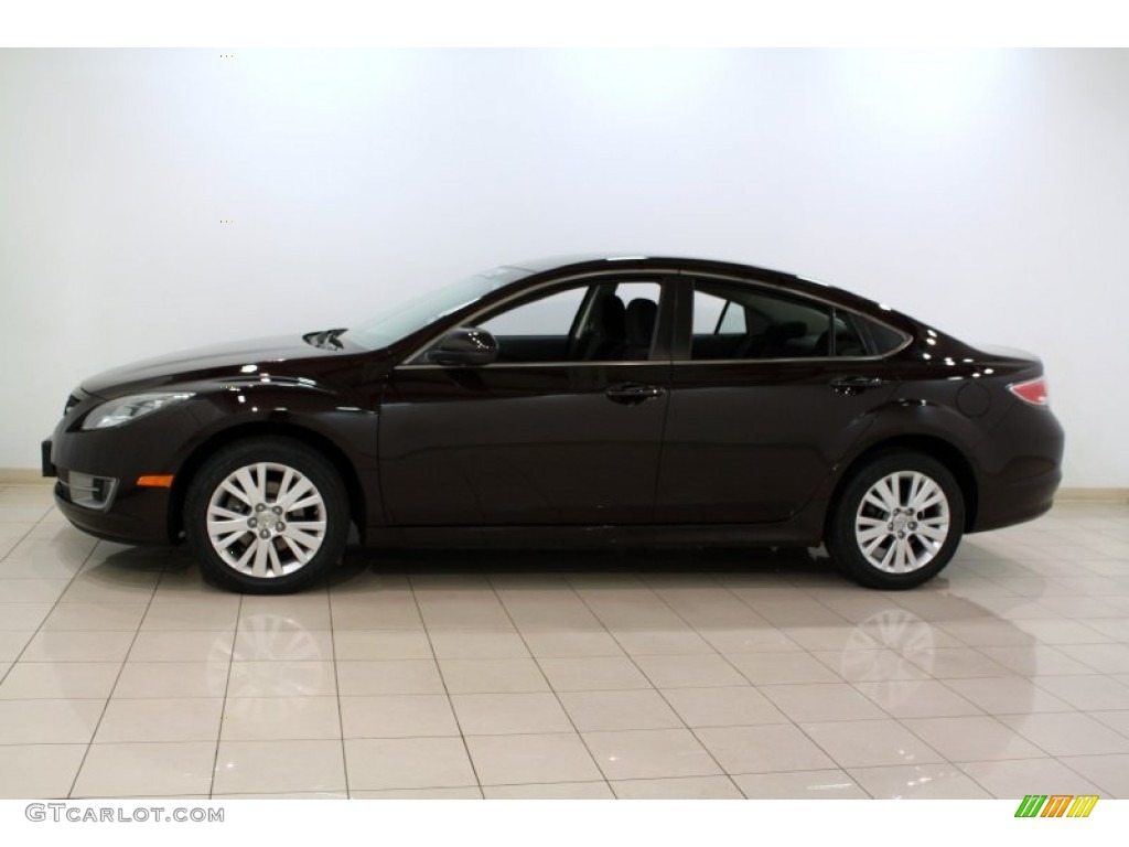 2010 MAZDA6 i Touring Sedan - Black Cherry Metallic / Black photo #4