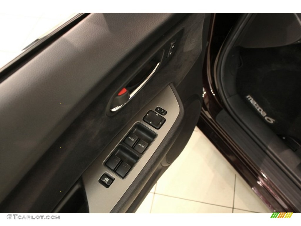 2010 MAZDA6 i Touring Sedan - Black Cherry Metallic / Black photo #6