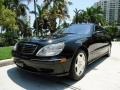 Black 2001 Mercedes-Benz S 600 Sedan