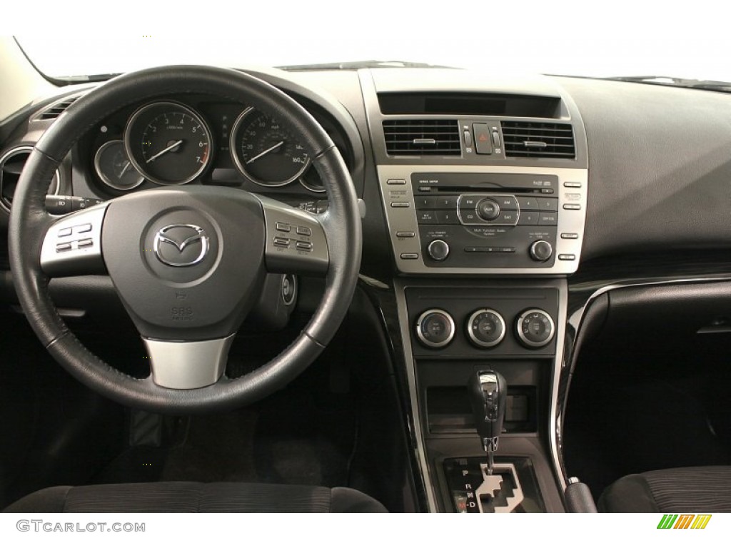 2010 MAZDA6 i Touring Sedan - Black Cherry Metallic / Black photo #22