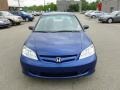 2005 Fiji Blue Pearl Honda Civic Value Package Sedan  photo #2