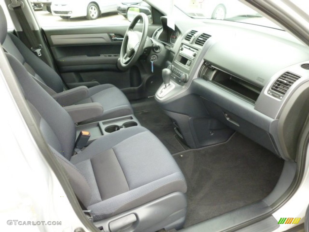 2009 CR-V LX 4WD - Alabaster Silver Metallic / Black photo #10