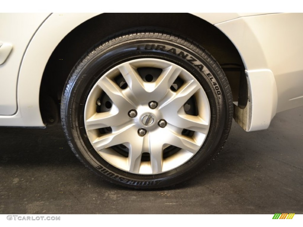 2010 Sentra 2.0 S - Aspen White / Charcoal photo #4