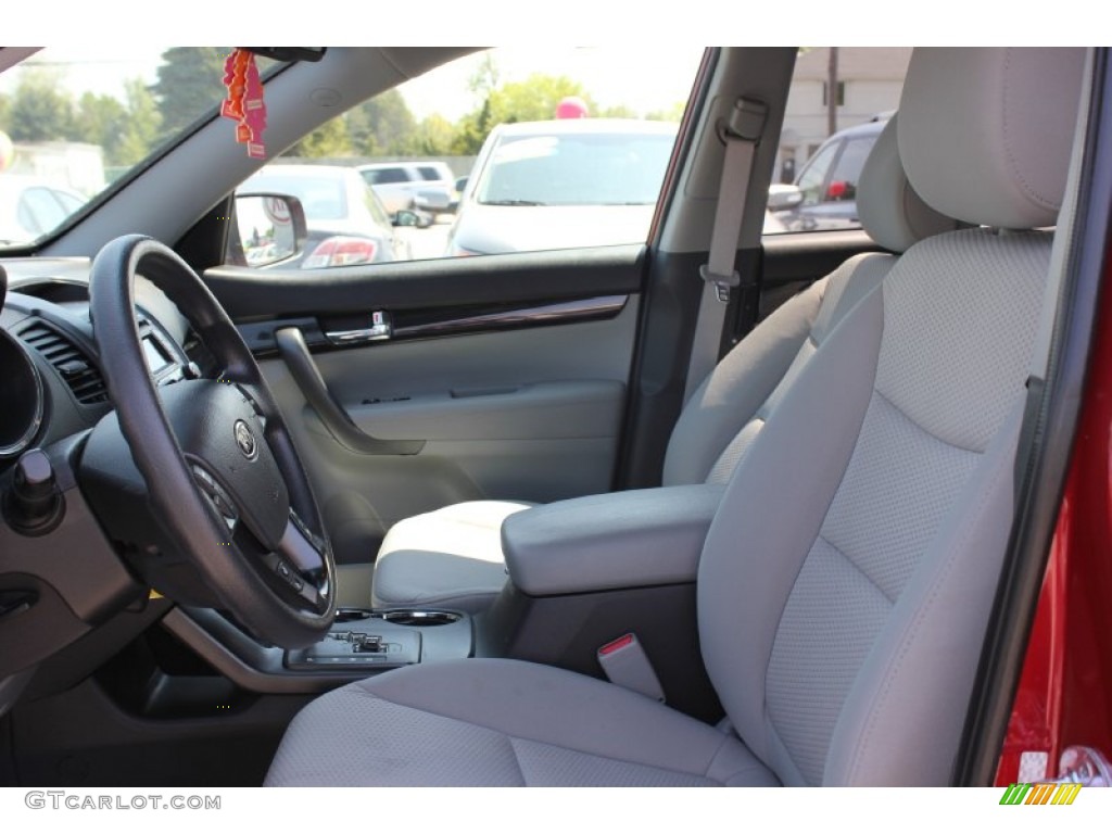 2011 Sorento LX - Spicy Red / Gray photo #8