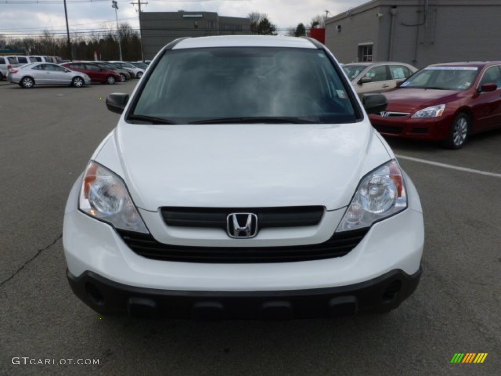 2009 CR-V LX - Taffeta White / Gray photo #2
