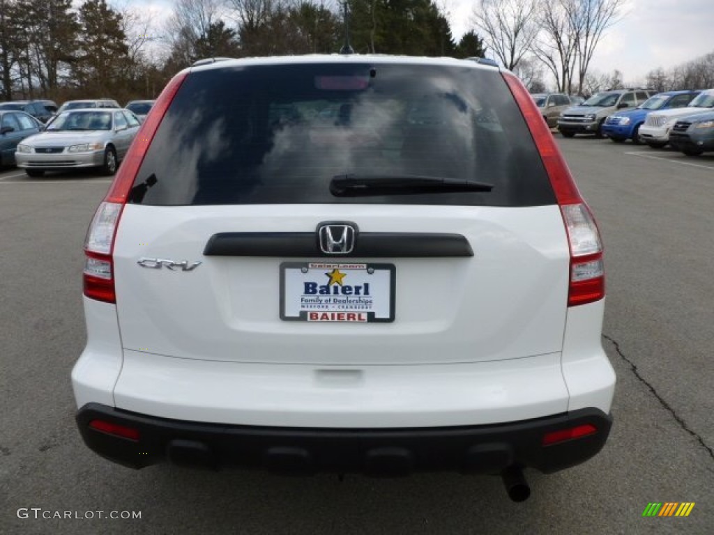 2009 CR-V LX - Taffeta White / Gray photo #6