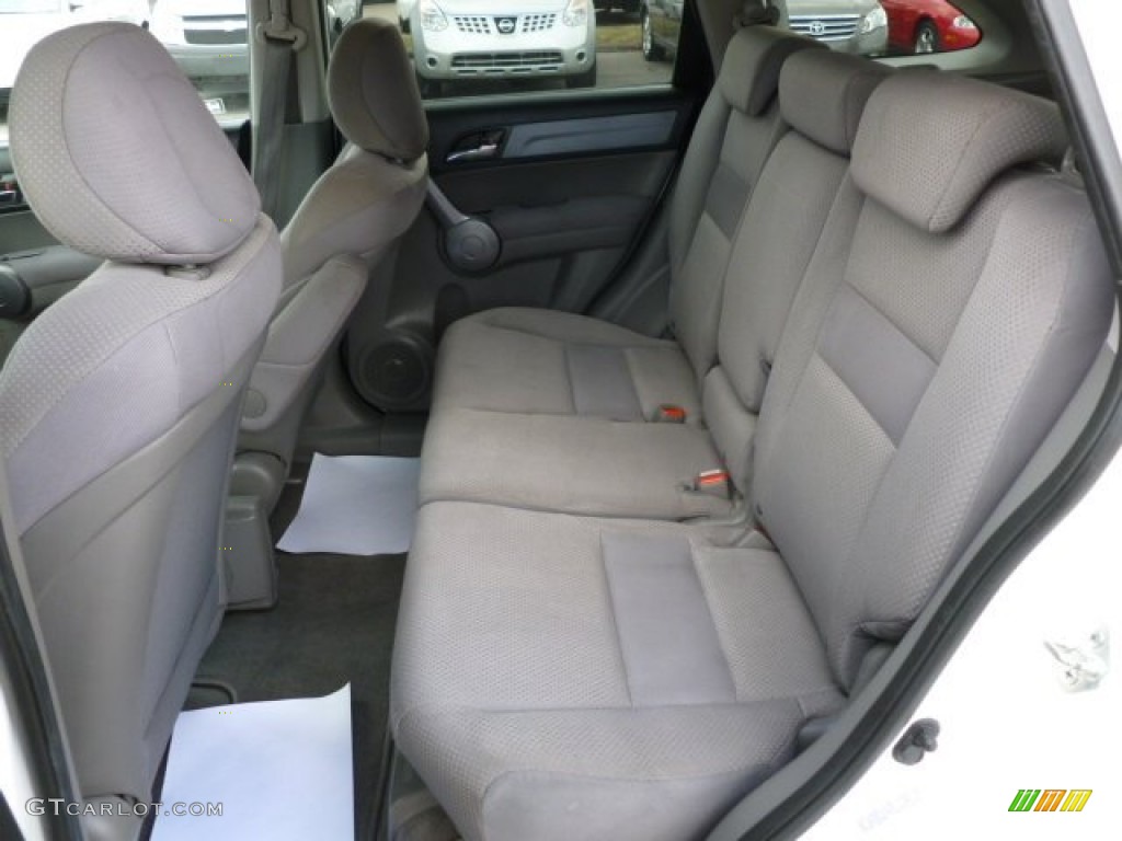 2009 CR-V LX - Taffeta White / Gray photo #14