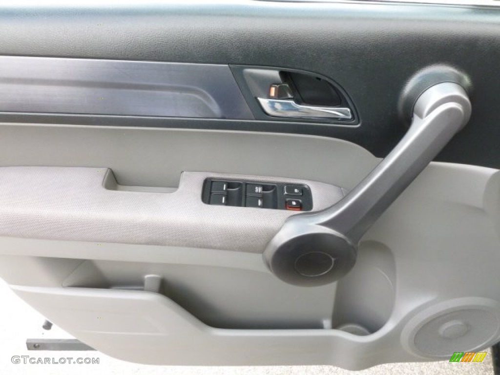 2009 CR-V LX - Taffeta White / Gray photo #18