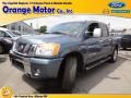 2010 Blue Steel Metallic Nissan Titan LE Crew Cab 4x4 #65228796