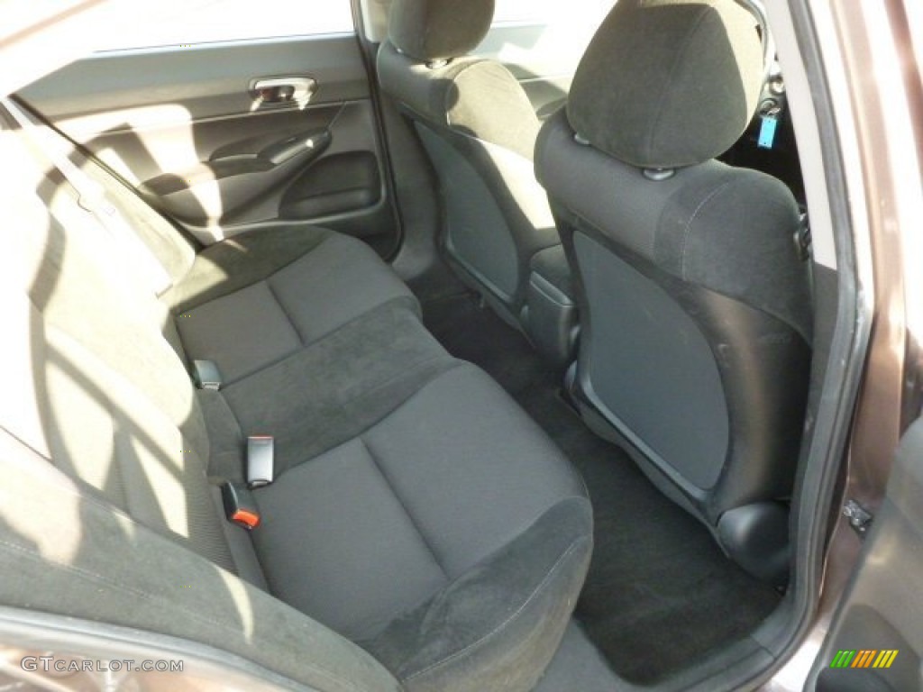 2010 Civic LX-S Sedan - Urban Titanium Metallic / Black photo #12