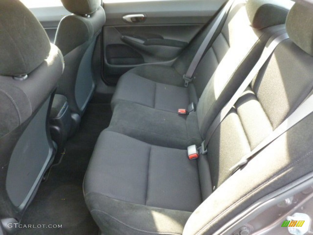 2010 Civic LX-S Sedan - Urban Titanium Metallic / Black photo #13