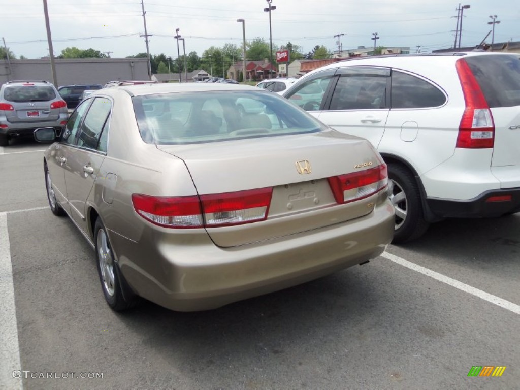 2003 Accord EX Sedan - Desert Mist Metallic / Ivory photo #3
