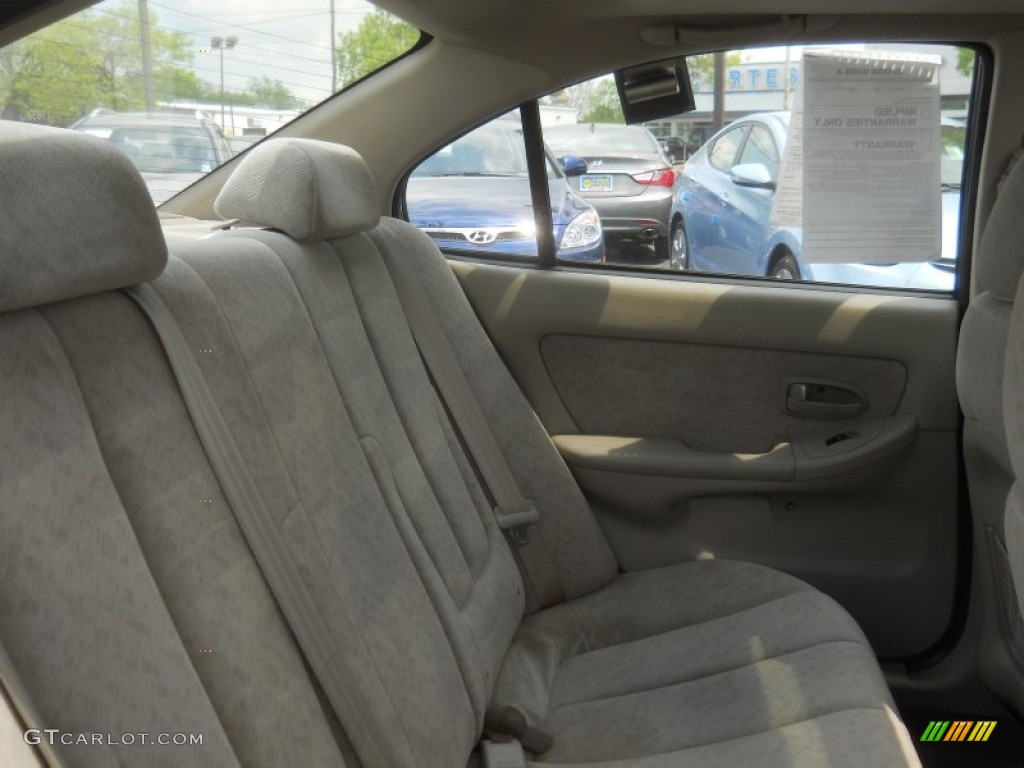 2006 Elantra GLS Sedan - Spruce Green / Beige photo #17