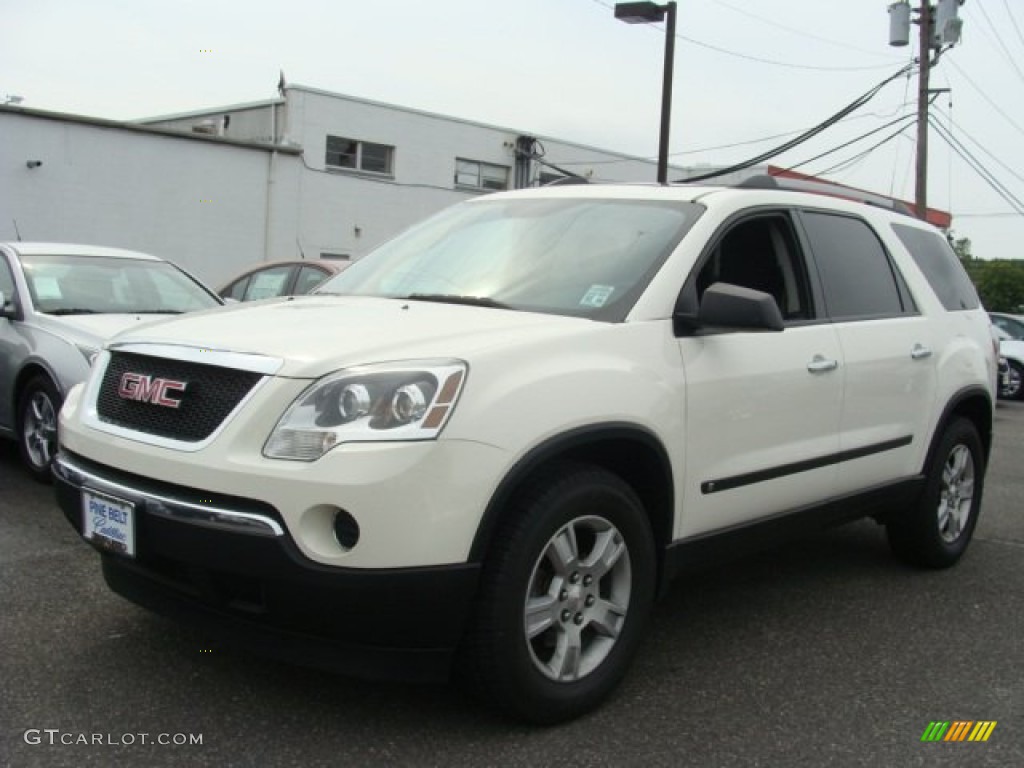 2010 Acadia SL - Summit White / Ebony photo #1