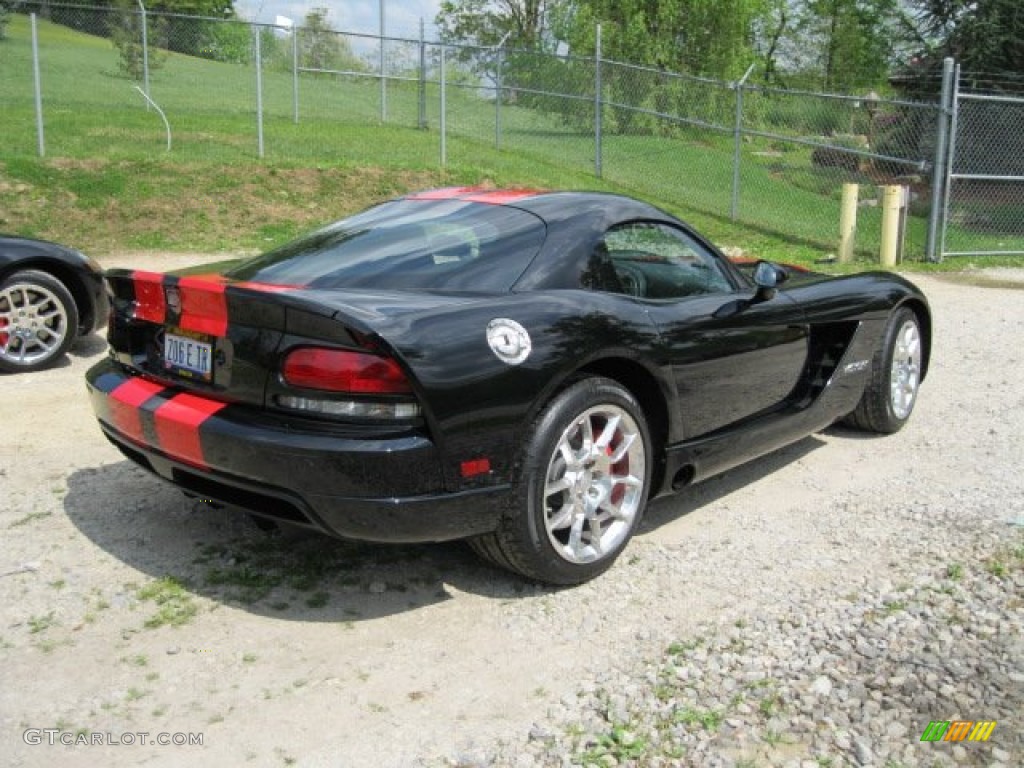Viper Black 2008 Dodge Viper SRT-10 Coupe Exterior Photo #65263832