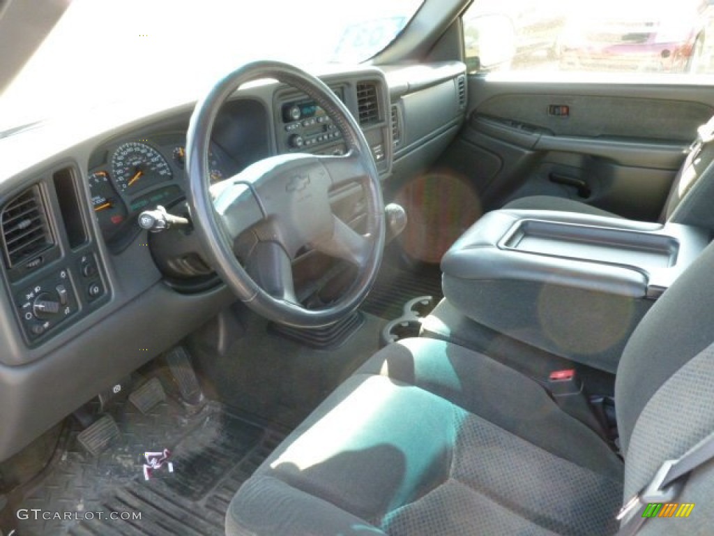 2003 Silverado 1500 Regular Cab - Light Pewter Metallic / Dark Charcoal photo #15