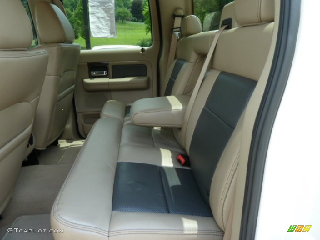 Tan Interior 2008 Ford F150 Limited SuperCrew 4x4 Photo #65266091