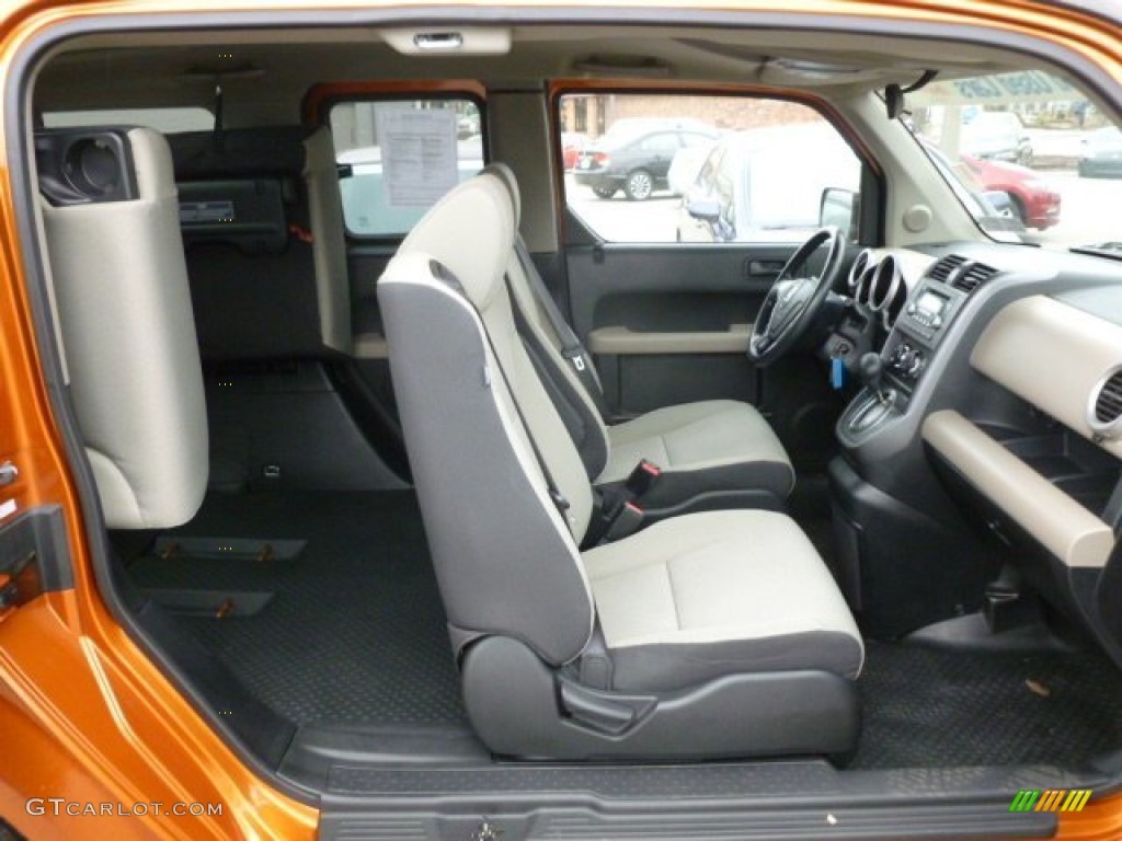 2008 Element EX AWD - Tangerine Orange Metallic / Gray/Black photo #12