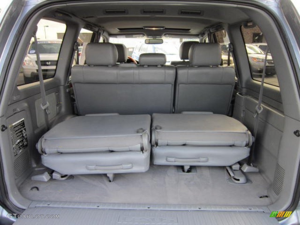 2001 LX 470 - Blue Vapor Metallic / Gray photo #13