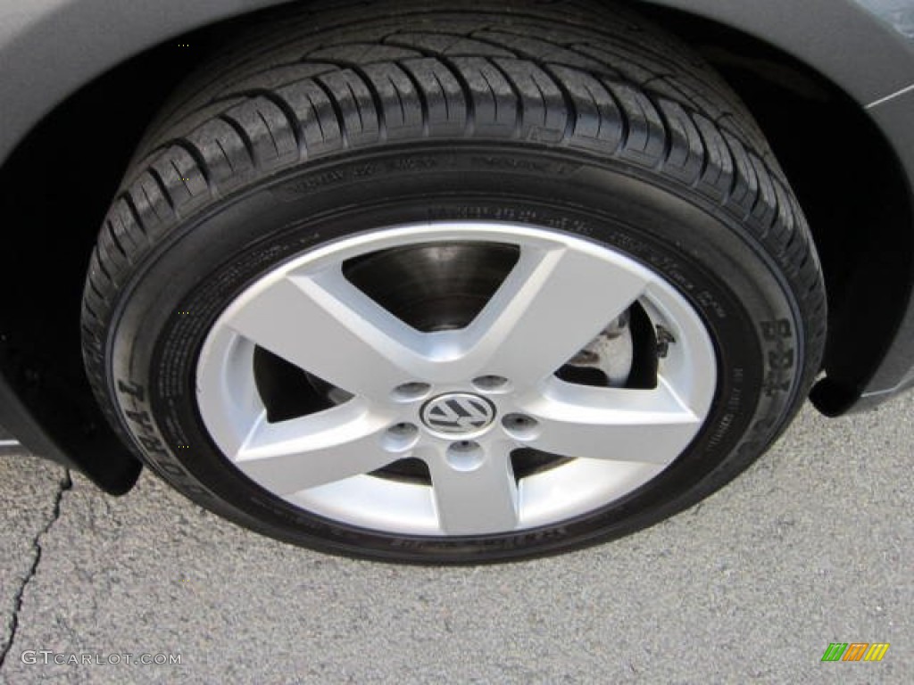 2009 Volkswagen Jetta SE SportWagen Wheel Photo #65267012