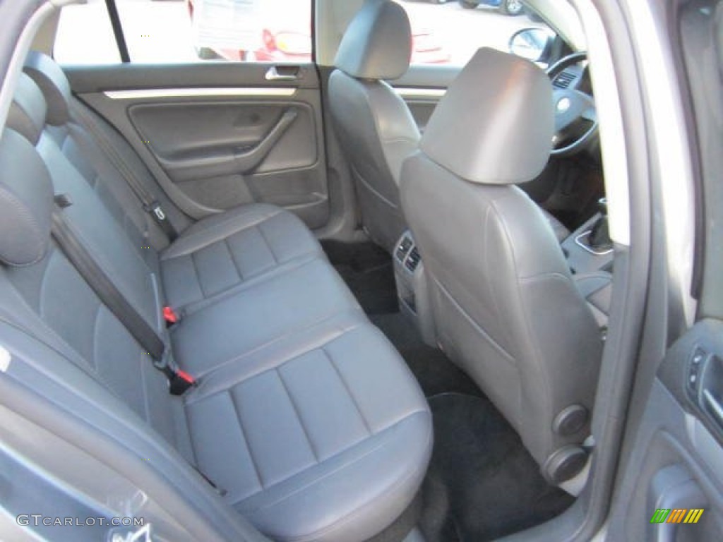 Anthracite Interior 2009 Volkswagen Jetta SE SportWagen Photo #65267039