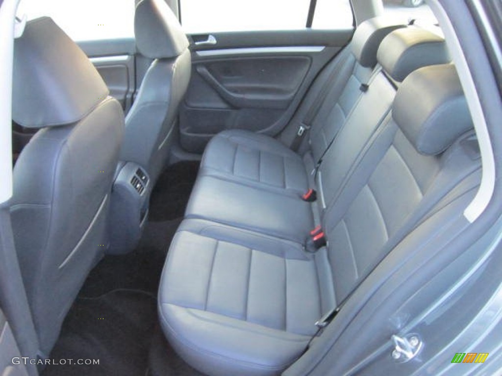 Anthracite Interior 2009 Volkswagen Jetta SE SportWagen Photo #65267057