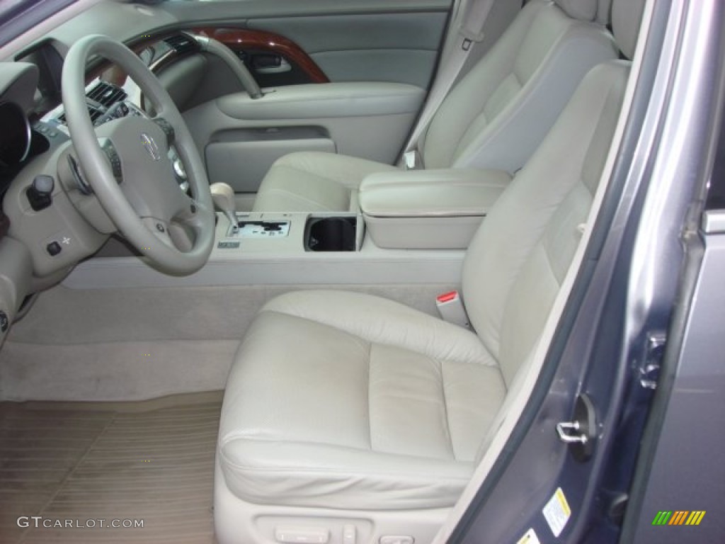2007 RL 3.5 AWD Sedan - Carbon Gray Pearl / Taupe photo #9