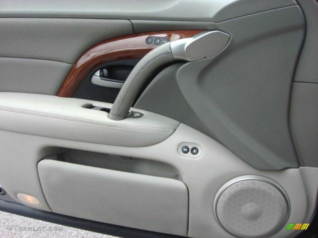 2007 RL 3.5 AWD Sedan - Carbon Gray Pearl / Taupe photo #13